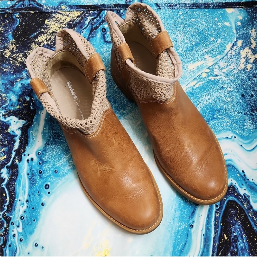 Timberland Savin Hill leather ankle booties